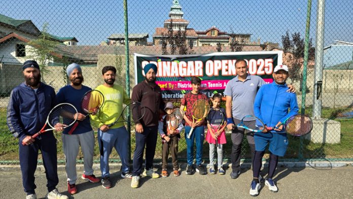 Players posing for a group photograph.