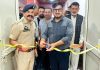 DC Rajouri inaugurating Badminton Court at Sports Stadium Kheora in Rajouri.