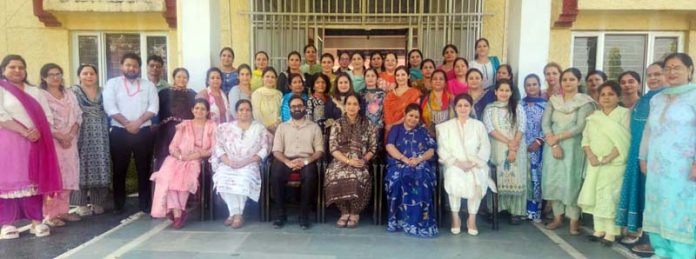 Teachers posing along with resource persons during a Capacity Building Worksop. Teachers posing along with resource persons during a Capacity Building Worksop.