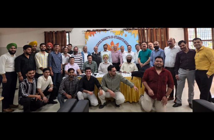 NEXAS members posing during an Annual General Meeting.