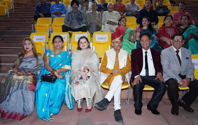 Dignitaries during an event.