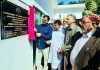 Minister Javed Rana inaugurating Carnivore Enclosure at Shachera Conservation Reserve Rajouri on Sunday.