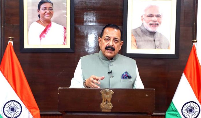 Union Minister Dr Jitendra Singh speaking after inaugurating the Diabetes Conference 