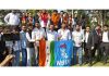 Newly formed NSUI team at the Jammu University