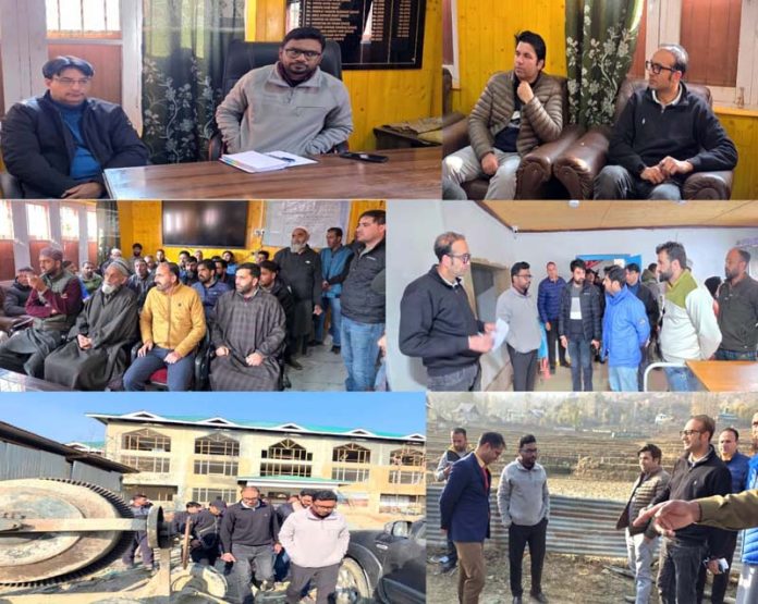DC Shrikant Suse conducting tour of Kalaroose block of district Kupwara. DC Shrikant Suse conducting tour of Kalaroose block of district Kupwara.
