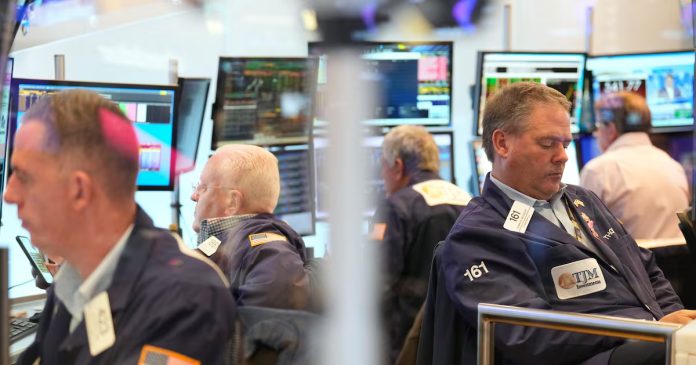 Asian shares trade lower after  AI darlings prop up Wall Street