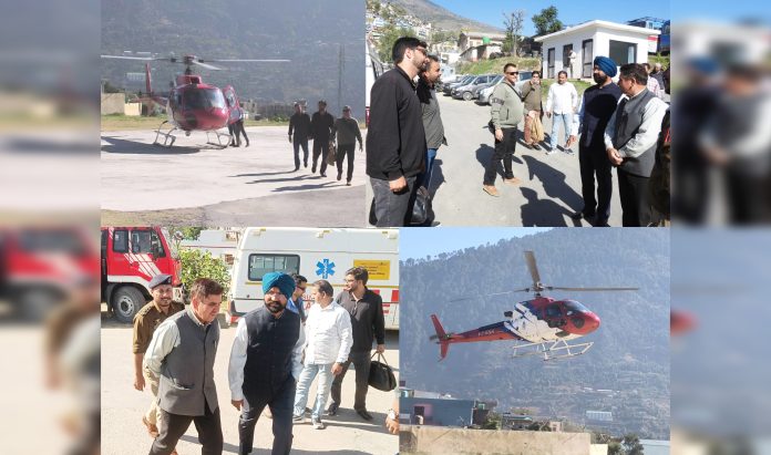 Doda To Jammu Helicopter Service Takes Off To Boost Connectivity, Ease Travel Doda To Jammu Helicopter Service Takes Off To Boost Connectivity, Ease Travel
