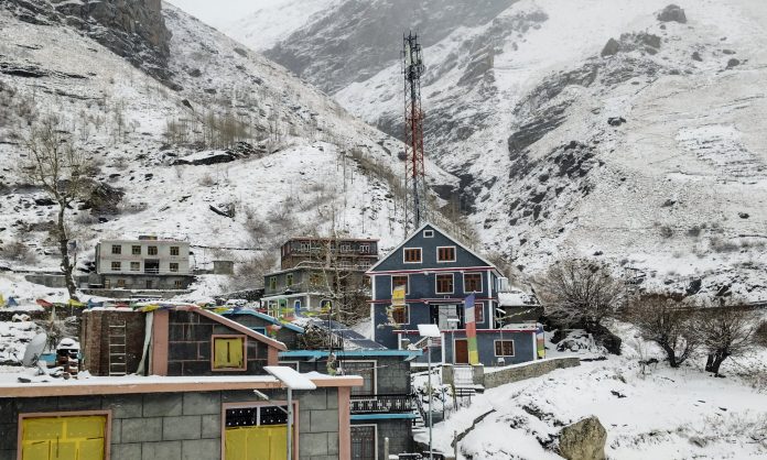 Fresh Snowfall In High Altitude Areas Of Himachal
