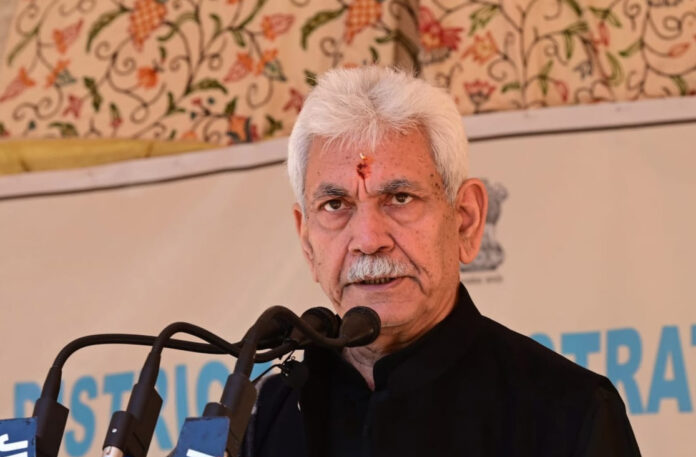 LG Manoj Sinha