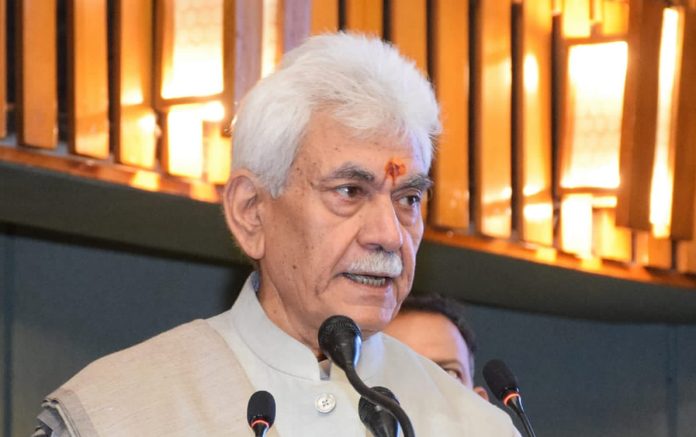 [Daily Excelsior]Huge Sacrifices Made In Last 5 Years To Make J&K Peaceful: LG Sinha