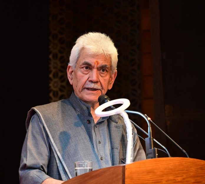 LG addressing a function on Saturday. LG addressing a function on Saturday.