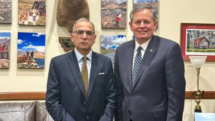 Indian envoy discusses bilateral trade,  defence deal with key US Senator