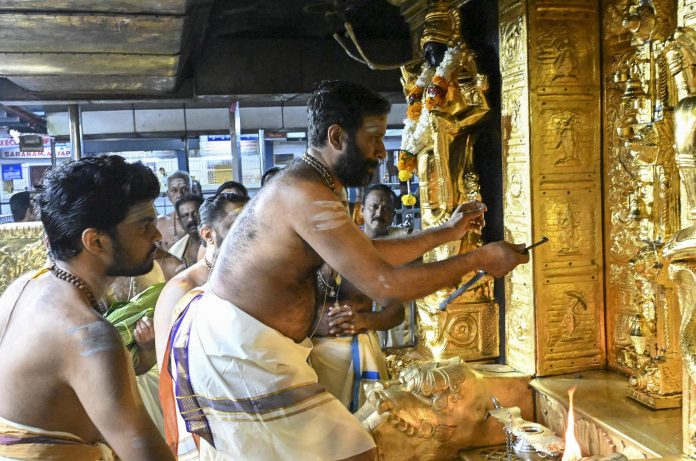 Sabarimala temple opened for Vrischikam