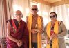 LG Kavinder Gupta meeting with Thiksey Rinpoche in Leh.