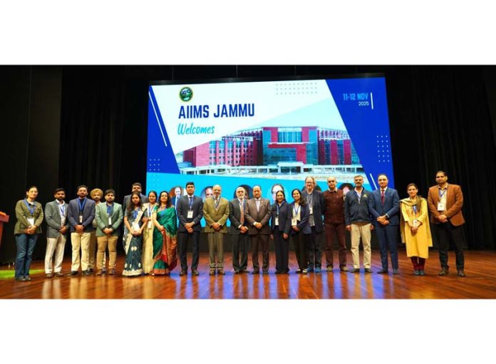ED & CEO of AIIMS Jammu, Dr Shakti Kumar Gupta along with faculty and experts during an event in the institute premises. ED & CEO of AIIMS Jammu, Dr Shakti Kumar Gupta along with faculty and experts during an event in the institute premises.
