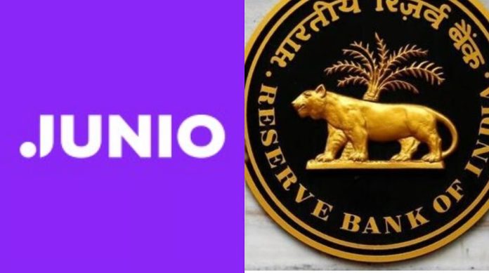 Junio Payments gets RBI's in-principle authorisation  to issue prepaid payment instruments