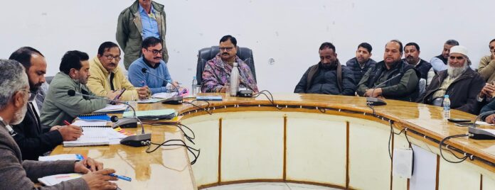 Rana Reviews Implementation Roadmap Of Newly Launched Development Projects In Mendhar