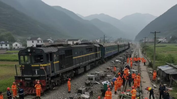 11 killed, 2 injured in train accident in China