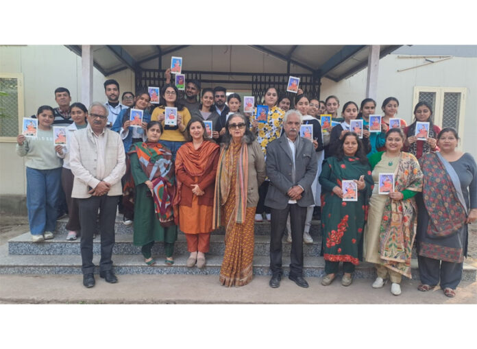 Participants with resource persons and organizers of workshop at Cluster University Jammu.
