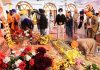 LG Manoj Sinha pays obeisance to Guru Teg Bahadur in Jammu on Sunday.