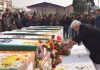 LG Manoj Sinha paying tribute to those killed in Nowgam Police Station, at Srinagar on Saturday.