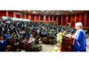 LG Manoj Sinha addressing Constitution Day celebrations in Jammu on Wednesday.