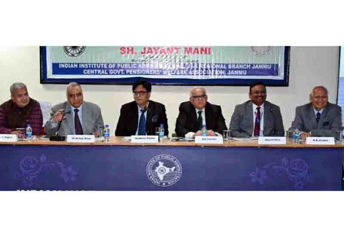 SBI officials and members of CGPWA during a function in Jammu.