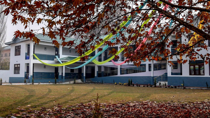 The newly established Dream School at Srinagar's Kothi Bagh. -Excelsior/Shakeel