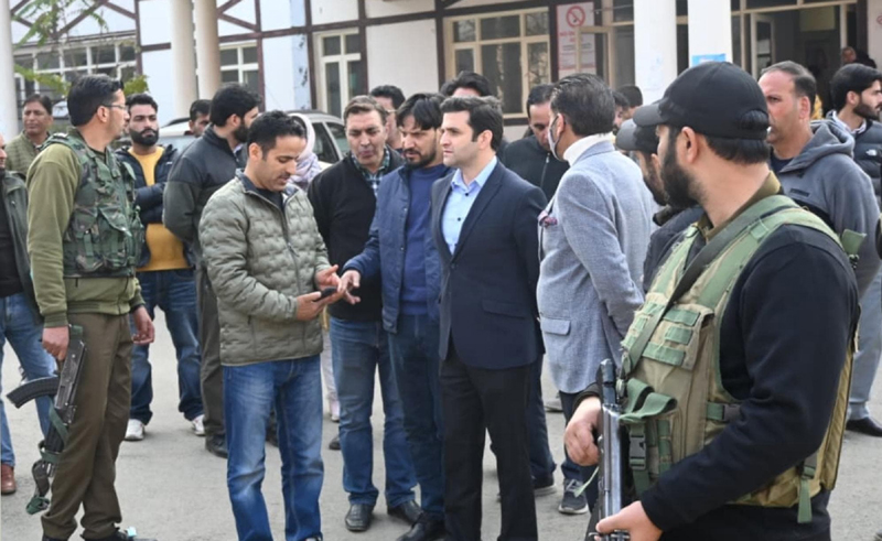 DC Kulgam reviews patient care services at District Hospital