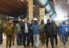 LG Kavinder Gupta inspecting the New Terminal Building at Kushok Bakula Rimpochee Airport, Leh.