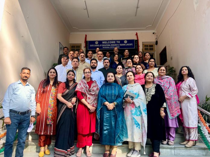 Heads of Institutions posing for a group photograph on conclusion of three- day seminar.
