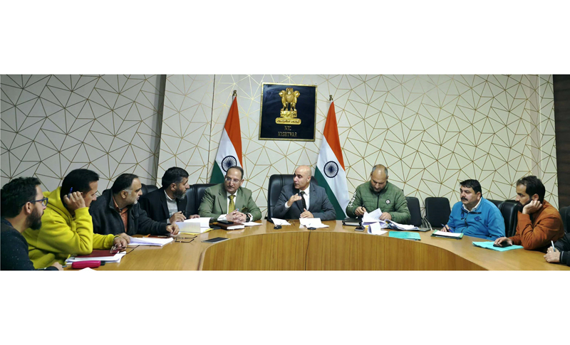 DC Kishtwar reviews heritage restoration projects