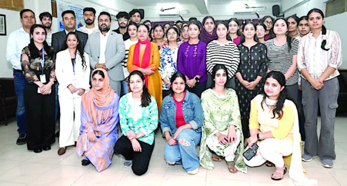 Participants of workshop at PG Department of Commerce in JU.