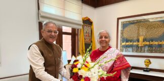 LG Kavinder Gupta Meets Union Finance Minister, Discusses Ladakh’s Developmental Priorities