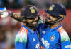 Kohli Rises To No 2 To ODI Rankings, Rohit Retains Top Spot