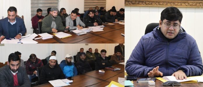 DC Ganderbal chairs monthly Revenue meeting, takes stock of progress in key revenue matters