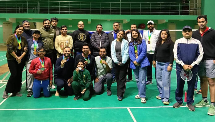 Central Bank of India, Chandigarh Zone employees posing during a sports event. Central Bank of India, Chandigarh Zone employees posing during a sports event.