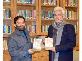 LG releasing Hindi poetry book on Saturday.