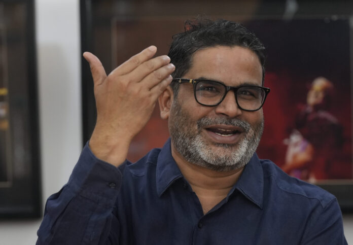 FILE: Political strategist-turned-activist Prashant Kishor