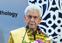 Healthcare sector has seen historic transformation under PM’s leadership: LG LG Manoj Sinha addressing ‘APCON 2025’ at GMC Jammu onThursday.