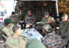 Northern Command chief Lt Gen Pratik Sharma reviewing the situation.
