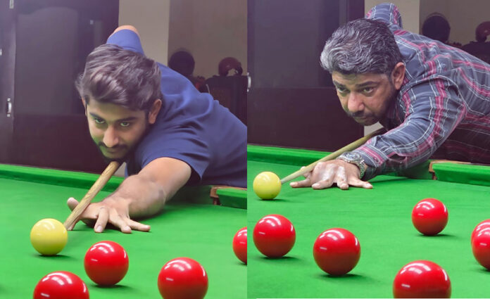 Mohit Sharma and Arjun Sharma in action during a match at MA Stadium. -Excelsior/Rakesh