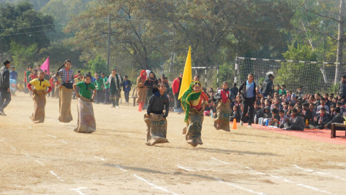 Students participating in various events during Annual Sports Day at PM Shri Kendriya Vidyalaya, Nagrota. Students participating in various events during Annual Sports Day at PM Shri Kendriya Vidyalaya, Nagrota.