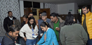 MD NHM launches multi-prog training series to strengthen grassroots healthcare Trainers and participants during a training programme organized by NHM in Jammu.