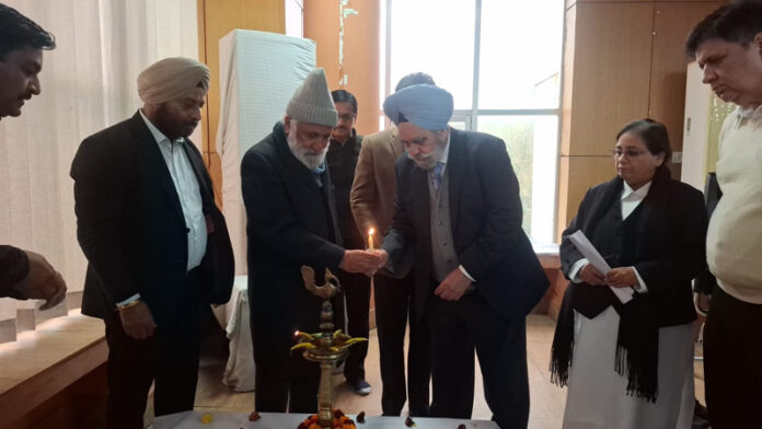 Guests lighting ceremonial lamp during seminar by RAAG. Guests lighting ceremonial lamp during seminar by RAAG.