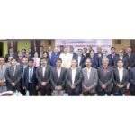 Atul Sobti, DG, SCOPE posing along with the participating students during a function on Thursday.