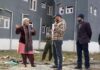 DC Bandipora Indu Kanwal Chib reviewing development work on Wednesday.