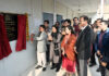 Shantmanu inaugurating Academic Block for Design Your Degree Program at JU.