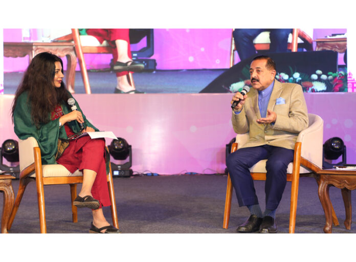 Union Minister Dr. Jitendra Singh speaking at a special 