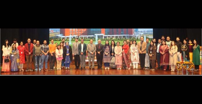 Dermoscopy experts posing with dermatologists and postgraduate trainees during a CME program at AIIMS Jammu. Dermoscopy experts posing with dermatologists and postgraduate trainees during a CME program at AIIMS Jammu.